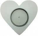 German Party Favor Heart Candle Votive White - GermanGiftOutlet.com
 - 1