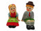 Unique Salt and Pepper Shakers German Couple - GermanGiftOutlet.com
 - 2