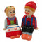 Cute Salt and Pepper Shakers Scandinavian Sitting Couple - GermanGiftOutlet.com
 - 2