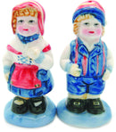 Vintage Salt and Pepper Shakers Scandinavian Standing Couple-SP03