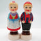 Cute Salt and Pepper Shakers Scandinavian Standing Couple - GermanGiftOutlet.com
 - 2
