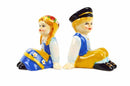 Vintage Salt and Pepper Shakers Swedish Sitting Couple - GermanGiftOutlet.com
 - 4