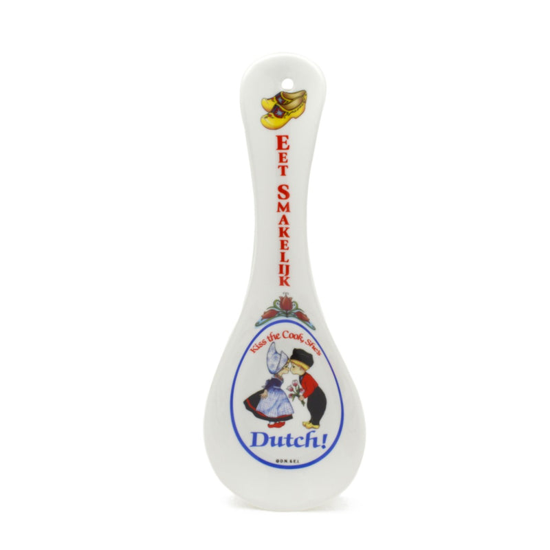 Kitchen Spoon Rest Dutch Gift (Eet Smakelijk)-SR01