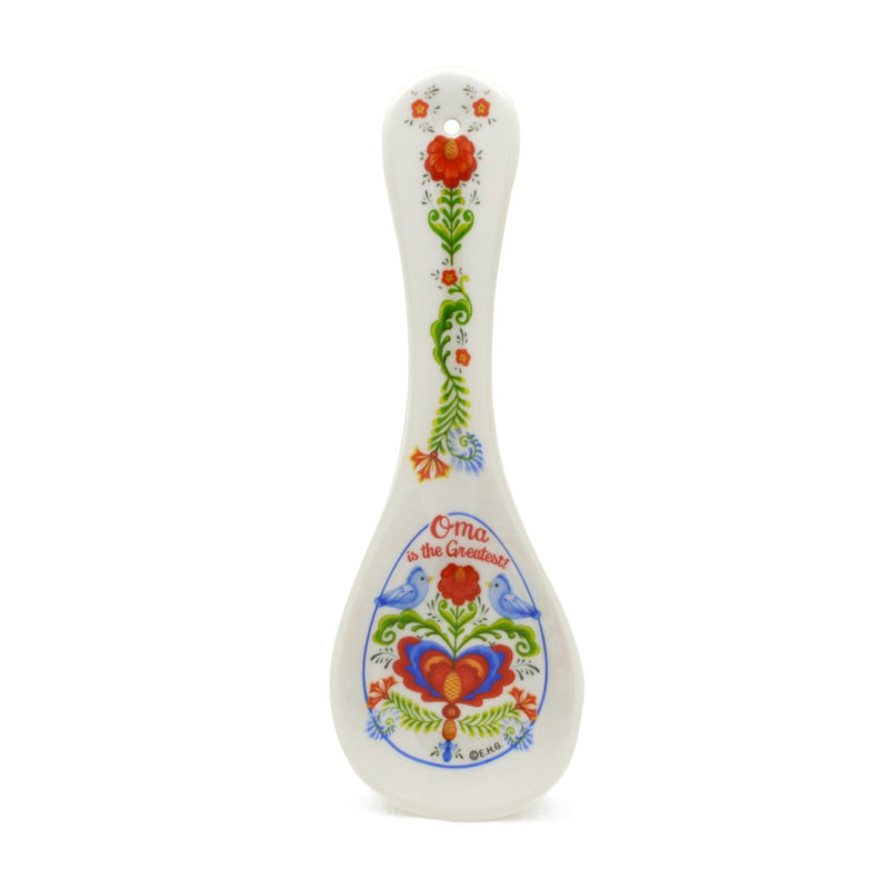 Lovebirds Ceramic Spoon Rest