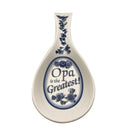 Gift for Opa Ceramic Spoon Rest: "Opa Is the Greatest"-SR01