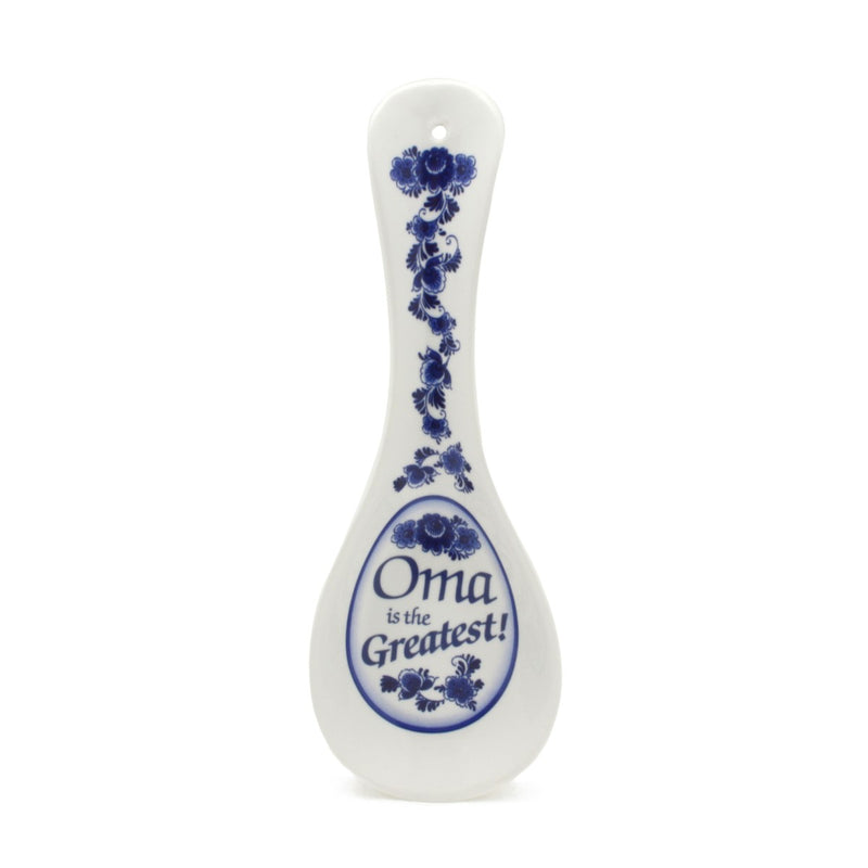 German Oma Gift Idea Ceramic Spoon Rest-SR01