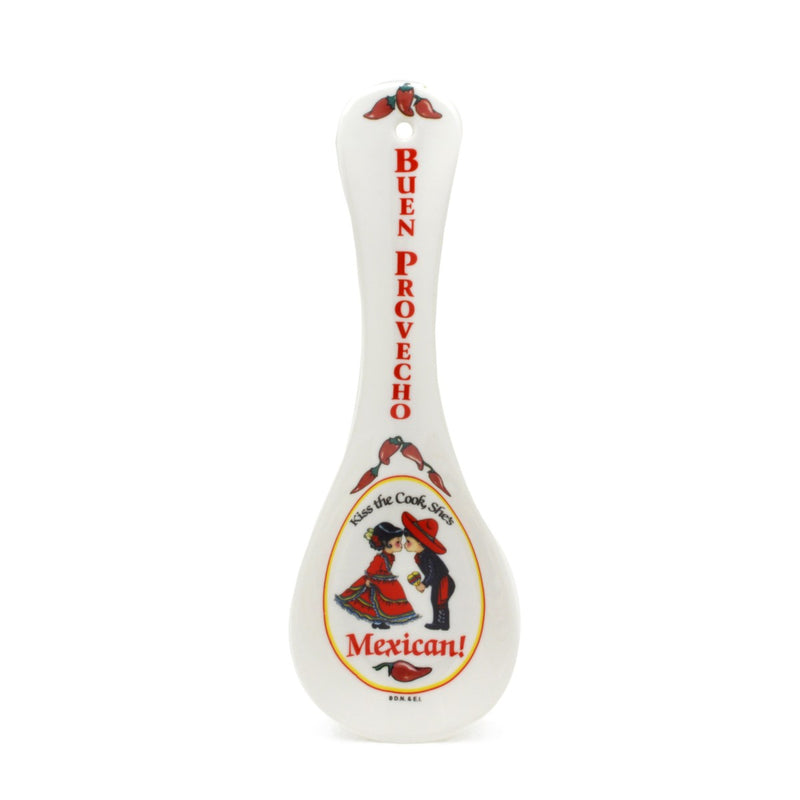 Kitchen Spoon Rest Mexican Gift (Buen Provecho)-SR01