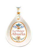 Abuela Gift Idea "La Mejor Abuela" Ceramic Spoon Rest - 2 - GermanGiftOutlet.com