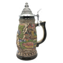 Rhein Panorama  1.1L Made In Germany Zoller & Born Beer Stein -2