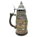Rhein Panorama  1.1L Made In Germany Zoller & Born Beer Stein -3
