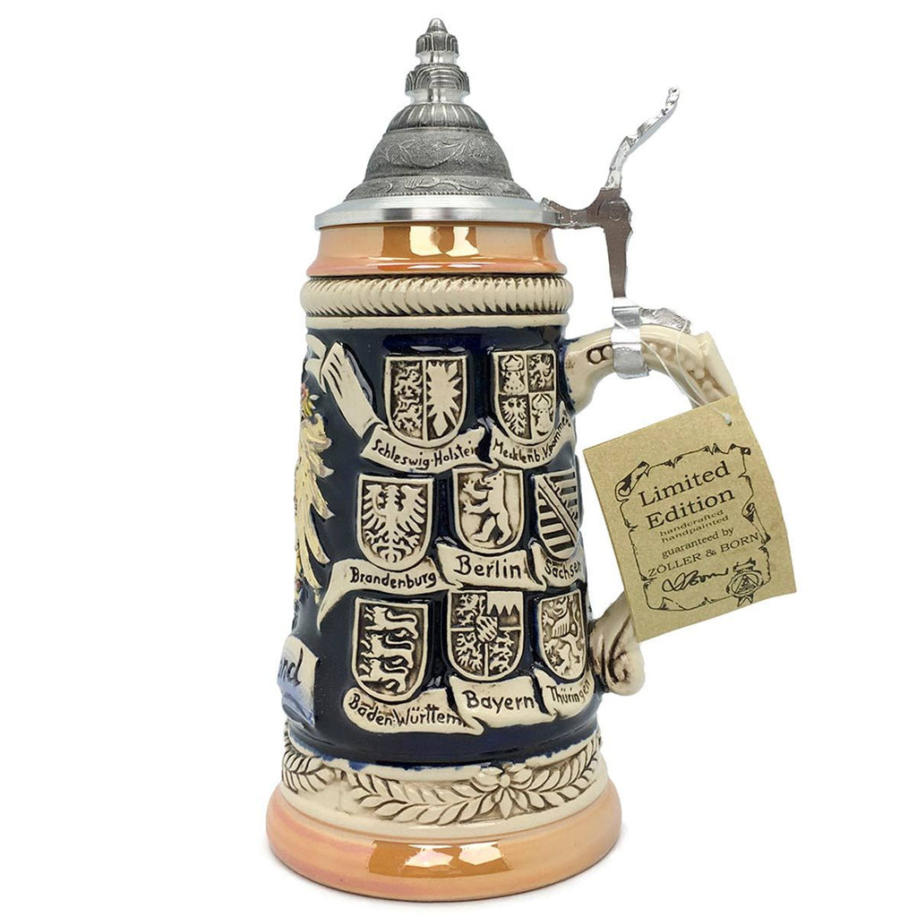 Bundeswappen Seidel .5L Zoller & Born German Beer Stein – GermanGiftOutlet