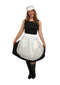 "Maid Costume" White Lace Headband and Adult Lace Apron Costume Set - GermanGiftOutlet.com - 4
