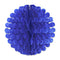 9" Blue Tissue Flutter Ball Oktoberfest Decorations - GermanGiftOutlet.com
