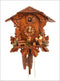 Black Forest 1 day Chalet Style German Cuckoo Clock with Beer Drinker - GermanGiftOutlet.com
