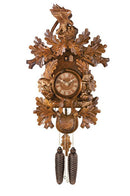 River City Clocks Eight Day Hunter Ram Eagle Crown German Cuckoo Clock - GermanGiftOutlet.com
