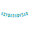 Oktoberfest Pennant Banner, 10 by 12-Feet, Blue/White/Yellow - GermanGiftOutlet.com
