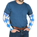 Beistle Oktoberfest Party Sleeves, Blue/White - GermanGiftOutlet.com
