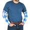 Beistle Oktoberfest Party Sleeves, Blue/White - GermanGiftOutlet.com
