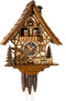 River City One Day 14" German Cuckoo Clock with Goats and Turning Waterwheel - GermanGiftOutlet.com
