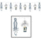 Oktoberfest Shimmer Whirl & Beer Stein Pennant Banner - GermanGiftOutlet.com
