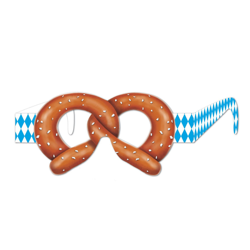 Pretzel Eyeglasses Party Accessory (12/pkg) - GermanGiftOutlet.com
