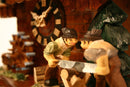 River City Clocks One Day Musical 14" German Cuckoo Clock with Men who Saw Wood - GermanGiftOutlet.com
 - 2