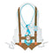 Plastic Oktoberfest Themed Lederhosen with Tie Vest - GermanGiftOutlet.com
