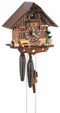 Schneider Black Forest 8" Quartz Black Forest Girl and Geese German Cuckoo Clock - GermanGiftOutlet.com
