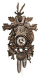 Schneider 16" Black Forest Hunter Theme Eight Day Movement German Cuckoo Clock - GermanGiftOutlet.com
