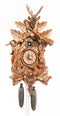 Schneider 15" Black Forest Hunter Theme Eight Day Movement German Cuckoo Clock - GermanGiftOutlet.com
