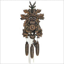 Schneider Black Forest 23" Musical Antique Hunter Theme Eight Day Movement German Cuckoo Clock - GermanGiftOutlet.com
 - 1