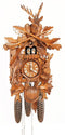 Schneider Black Forest 23" Musical Almond Hunter Theme Eight Day Movement German Cuckoo Clock - GermanGiftOutlet.com
