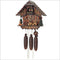 Schneider Black Forest 12" Musical Four German Beer Drinkers Eight Day Movement German Cuckoo Clock - GermanGiftOutlet.com
 - 1