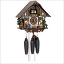 Schneider Black Forest 12.5" Musical Beer Drinker Eight Day German Cuckoo Clock - GermanGiftOutlet.com
 - 1