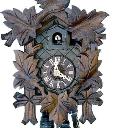 Schneider Black Forest 13" Antique Eight Day Movement German Cuckoo Clock - GermanGiftOutlet.com
 - 2