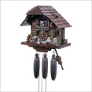 Schneider Black Forest 13" Musical Wood Chopper and Sawyer Eight Day Movement German Cuckoo Clock - GermanGiftOutlet.com
 - 1
