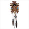 Schneider Black Forest 9" Quartz Musical Hand Painted Flowers German Cuckoo Clock - GermanGiftOutlet.com
