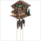 Schneider Black Forest 11" Musical Beer Drinker with Dancing Figurines German Cuckoo Clock - GermanGiftOutlet.com
 - 1