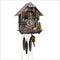 Schneider Black Forest 12" Musical Wood Chopper with Green Shirt German Cuckoo Clock - GermanGiftOutlet.com
 - 1