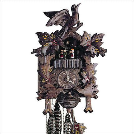 Schneider Black Forest 13" Musical Moving Birds Musical German Cuckoo Clock - GermanGiftOutlet.com
 - 1